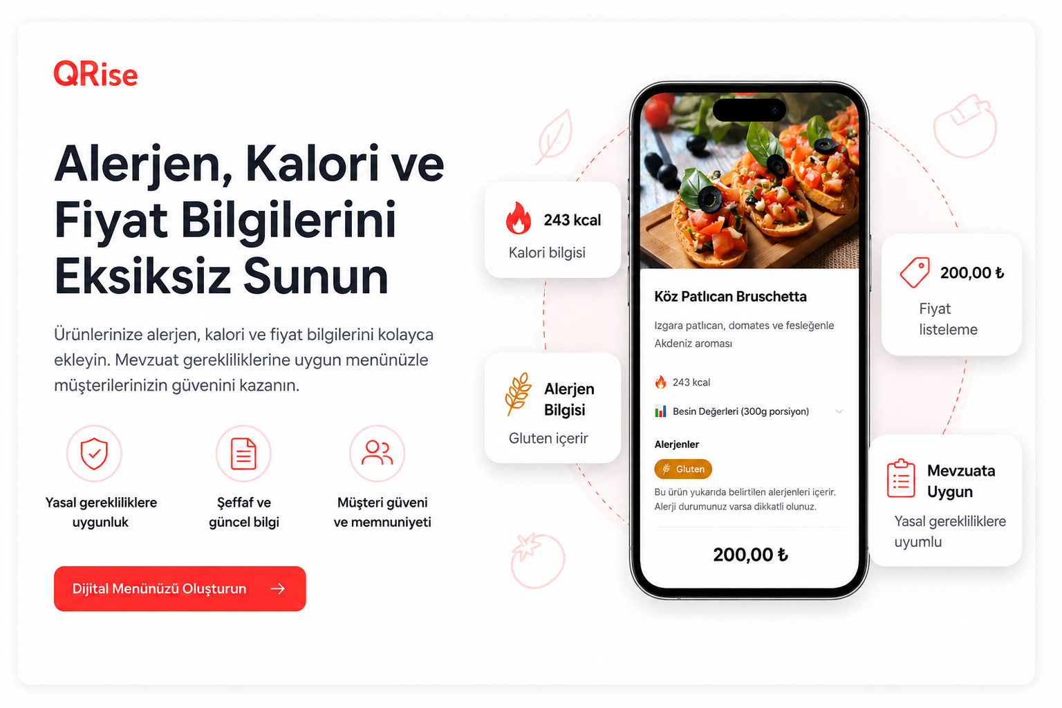 Restoran ve Kafelerde Alerjen, Kalori ve Fiyat Bilgisi Zorunlu mu? 2026 Güncel Rehber
