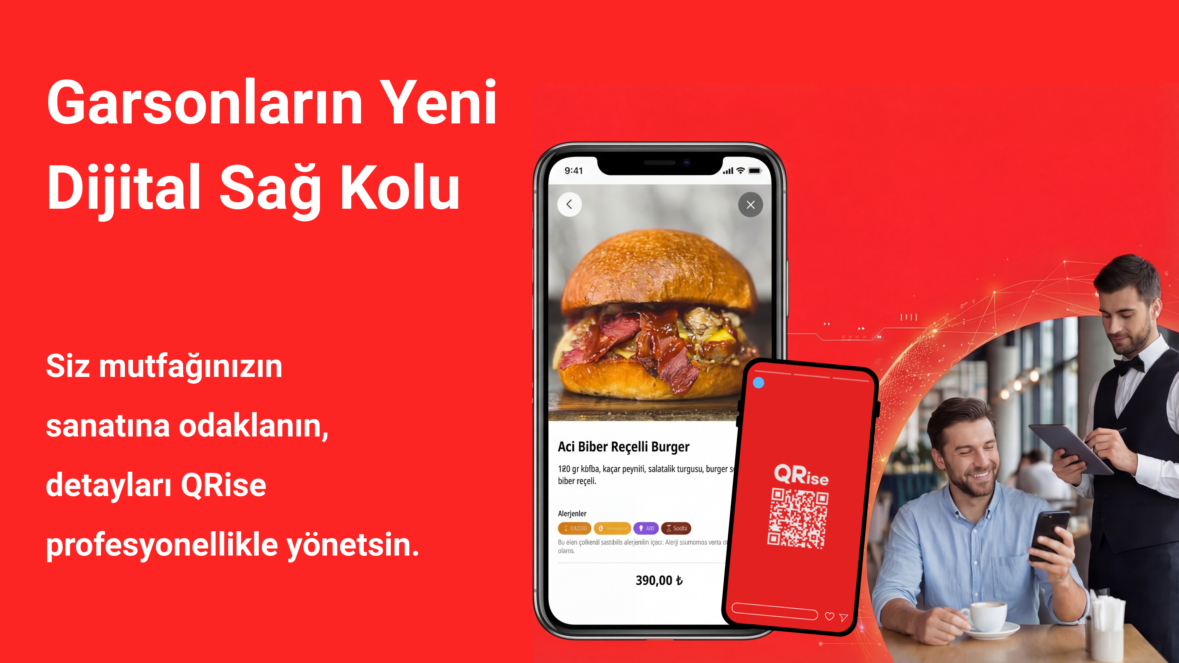 Garsonlarınızın Yeni Dijital Sağ Kolu: Alerjen ve İçerik Bilgisinde Kusursuz Şeffaflık